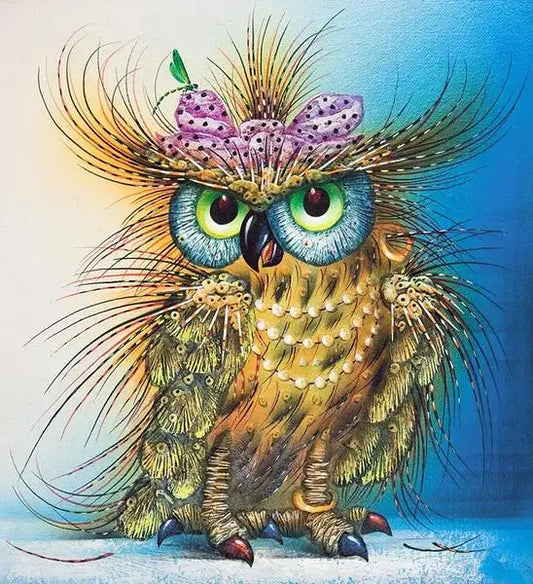 Paint by Number - Funky Owl