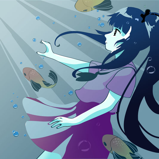Diamond Painting - Anime - Under Water