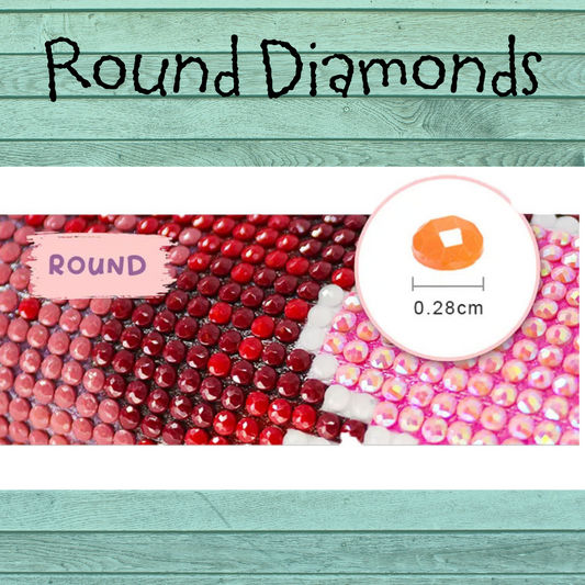 Custom Diamond Painting - Round Diamonds